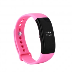 Pink Color Silicone Strap Activité Wristband smart Bracelet