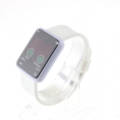 Montre à horloge en silicone avec plus de fonctions regarder montre couleur blanche