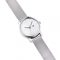 Nouveau style personnalisé logo homme simple Quartz montre-bracelet